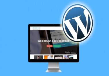 I will create responsive wordpress website
