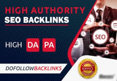 I will create 550 high authority dofollow backlinks