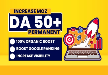 increase domain authority of your site da 30 plus in 15 days