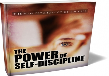 The Power of Self Discipline eBook with Full Master Resell Rights