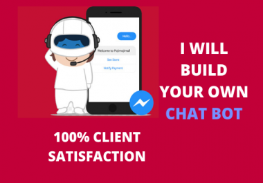 I will create a messenger chatbots in manychat, dialogflow