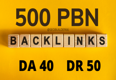 Powerful 500 Web 2.0 PBN Backlink in unique 500 sites