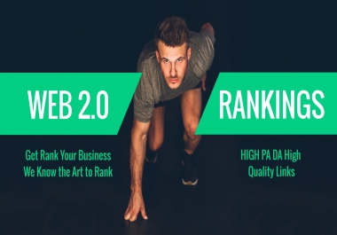 Manual Authority Dofollow Backlinks Web 2 0 SEO Service