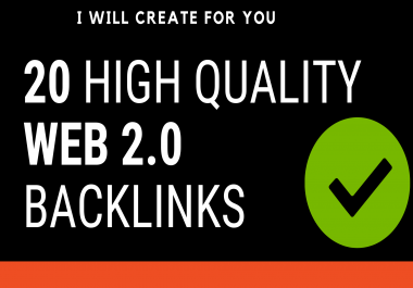 I will Create And Submit 20 Hand written Articles that will Pass Copyscape to 20 WEB 2.0 Blogs