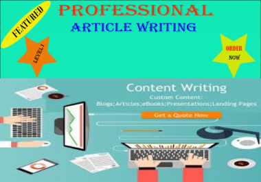 Do 500 words SEO article writing,  blog writing,  content writing