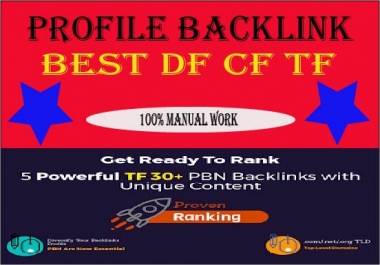 Manually Create 30 pr9 da profile backlinks