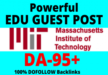 I will publish powerful edu guest post on mit. edu