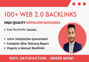 I will build manually 50+ web 2 0 backlinks