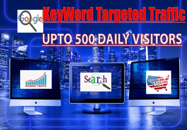 I will drive real organic traffic,  16,000 Visits
