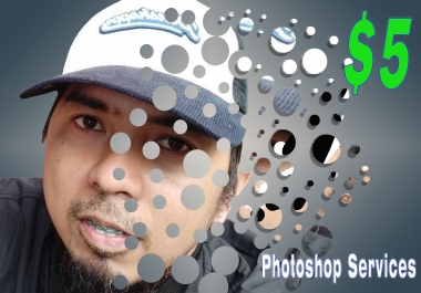 I'll do photo,  graphics or PDF document editing for you through photoshop