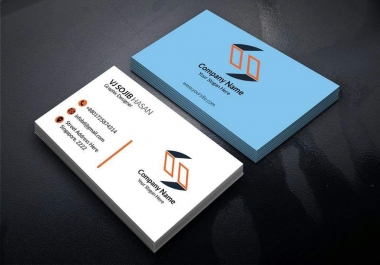 Design a outstanding business card in 5- 6 hrs