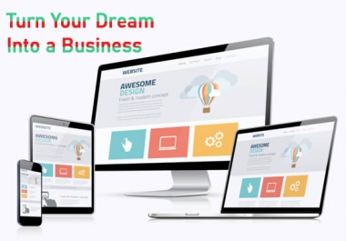 I will build a professional website for your business in wordpress