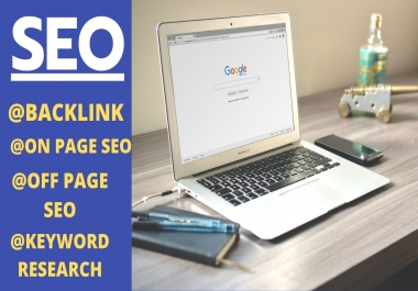 I will do all on page SEO,  off page SEO,  Backlink and SEO service related work and so on