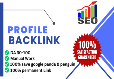 I will Make 350 Profile Backlinks to Rank Fast