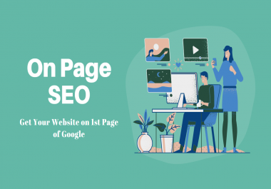 I will do complete on page seo to rank your website
