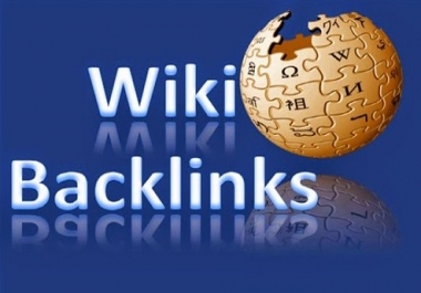 100 Wiki articles Backlinks High Quality