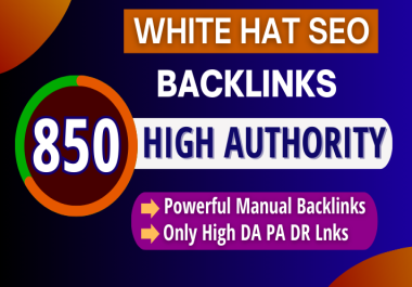 850+ High Authority Moz DA 90+ SEO Dofollow Backlinks For Google Ranking PR9,  Guest Post,  Web2,  PBNs