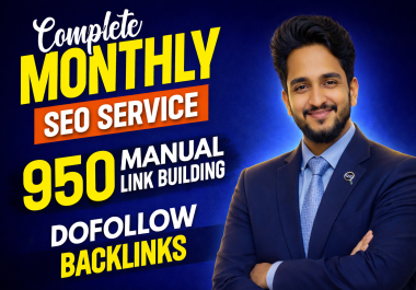 I Will Do 950 Monthly Off Page SEO Link Building Dofollow Backlinks For Top Google Ranking