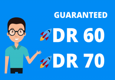 I will increase ahrefs domain rating from 0 to DR 30+ guaranteed