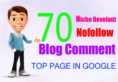I Will Provide a 70 Relevant Niche Blog Comment