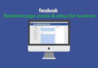 Create and optimize Professionally Facebook Business page