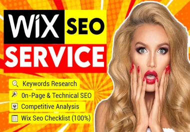 I will do complete wix SEO optimization for google ranking