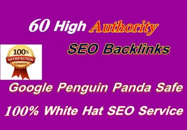 Manually create permanent 60 PR9 to PR6 high quality authority profile Backlinks