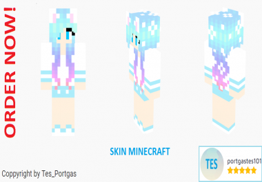I will make you a separate Skin Minecraft in sophisticated and modern style