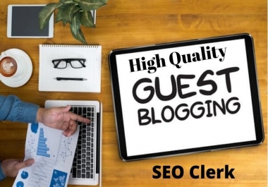 I will give you Stunning high quality guest posts on da 90 plus sites