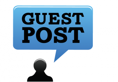 guest post are available on 60+ DA real sites