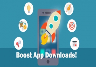 I will do mobile app promotion,  app marketing