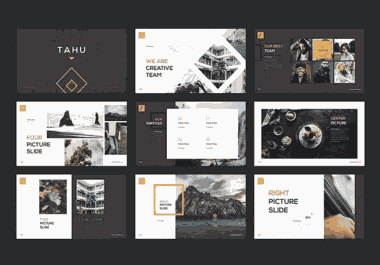 I will design a professional PowerPoint presentation