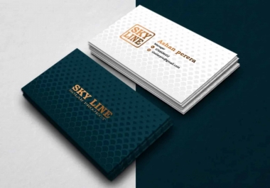 Create modern business card design