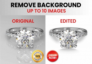 Remove background of 10 images manually