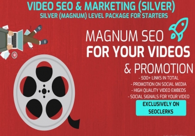 Get 500+ Video Embeds and Social Signal Embed for SEO to your video