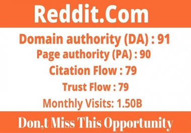 DA91+ Write and Publish Guest Post Reddit - Reddit. com