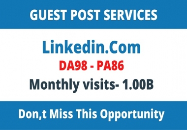 Write And Publish Guest Post On Linkedin. Com