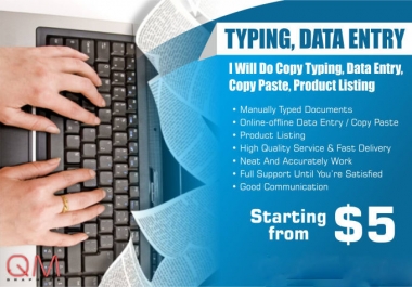 I will do wordpad typingfor you 6 to 7 pages daily