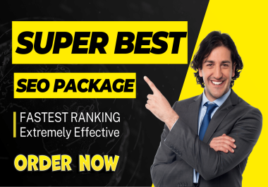 Boost Your Website's Ranking with our Top-Notch SEO Backlinks Package