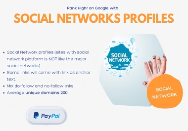 Get 1000 High Quality Social Profile Links