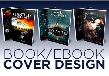 I will design a book cover to reflect your book