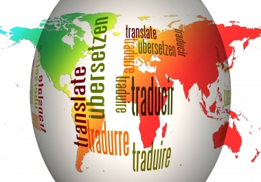 I will translate anything 7 languages - vice versa english, german, french, spanish.