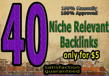 I will do create 40 niche blog comments nofollow backlinks