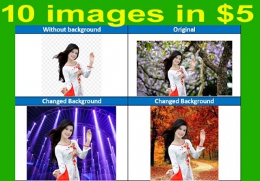 I will change or remove image background