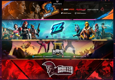 I will do an excellent twitch banner