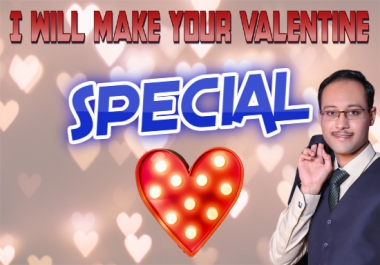 I will design valentine day card and video