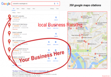 I will create 500 google maps citations with add driving route for local business local SEO