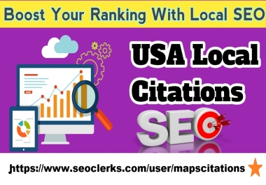 I will create Top 70 USA local citations directory Submissions for ranking To Top On Google