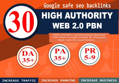 Create 30+ Permanent Backlink with High DA/PA/TF/CF On your homepage with web2.0