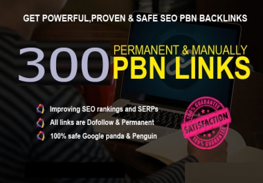 Get Extreme 300+PBN Backlink in your website hompage with HIGH DA/PA/TF/CF with unique website